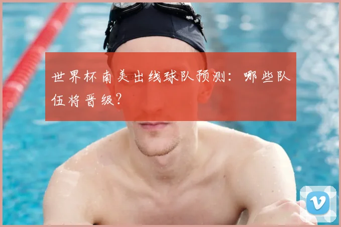 世界杯南美出线球队预测：哪些队伍将晋级？